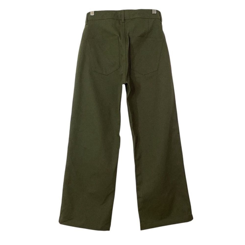 Amour Vert Olive Green Wide-Leg Pants - Picture 6 of 11